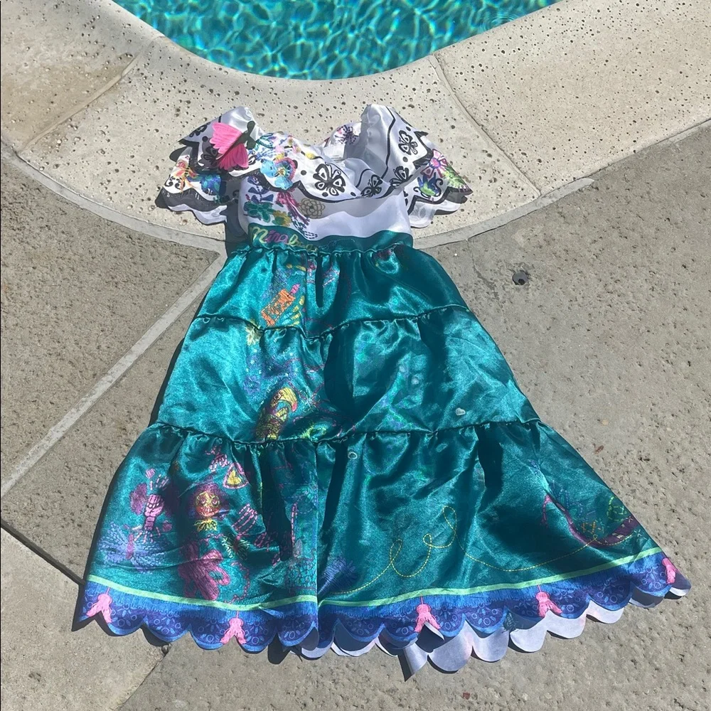 Disney Mirabel Madrigal Encanto Kids Costume Dress | Size 4-6X